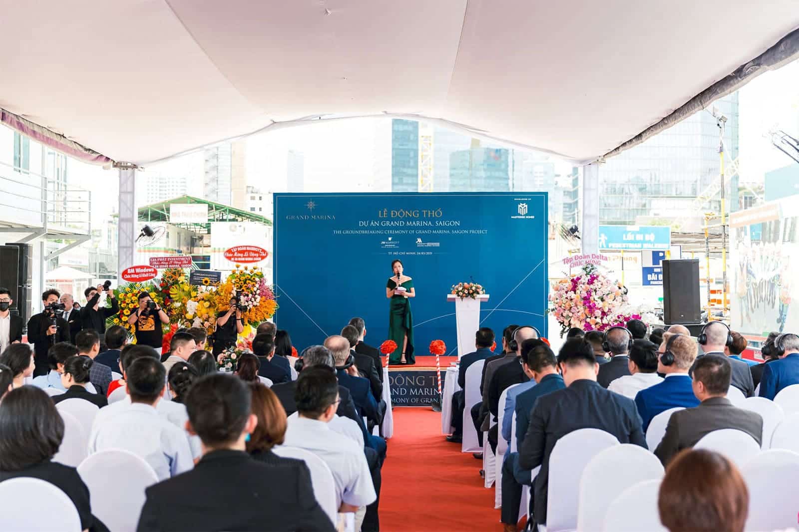 Delta Group động thổ dự án bất động sản hàng hiệu Grand Marina Saigon