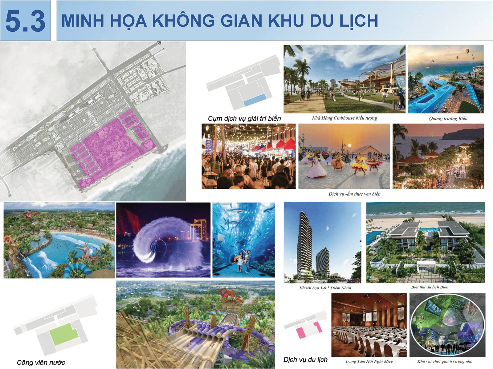 Minh họa không gian khu du lịch Sun Group Vũng Tàu với các tiện ích đẳng cấp và vị trí đắc địa.
