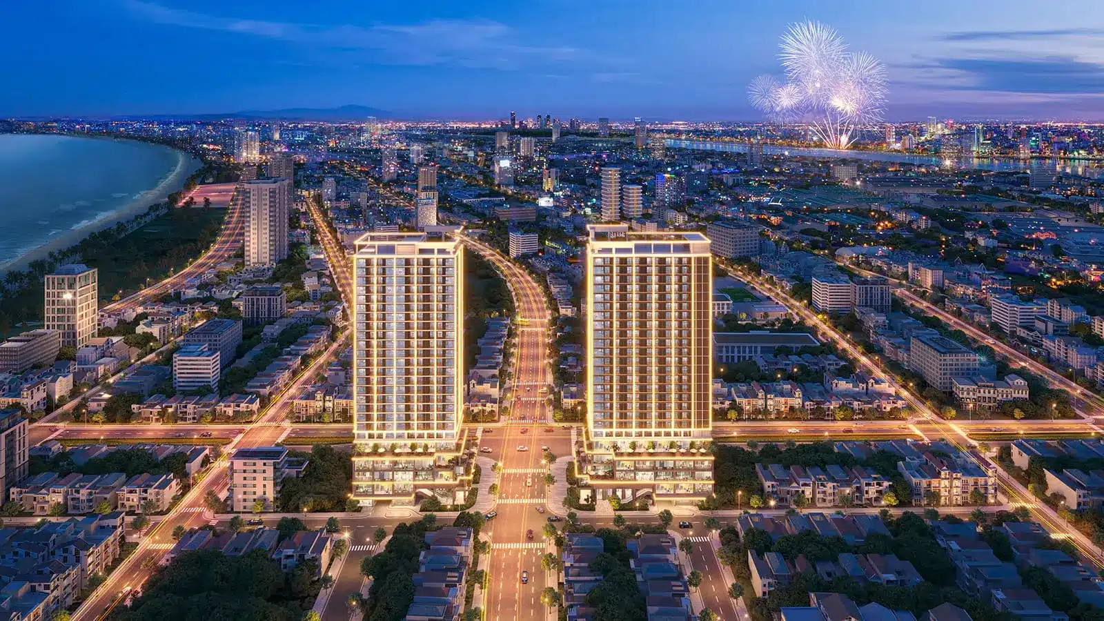 Toàn cảnh dự án Sun Costa Residences Đà Nẵng với vị trí